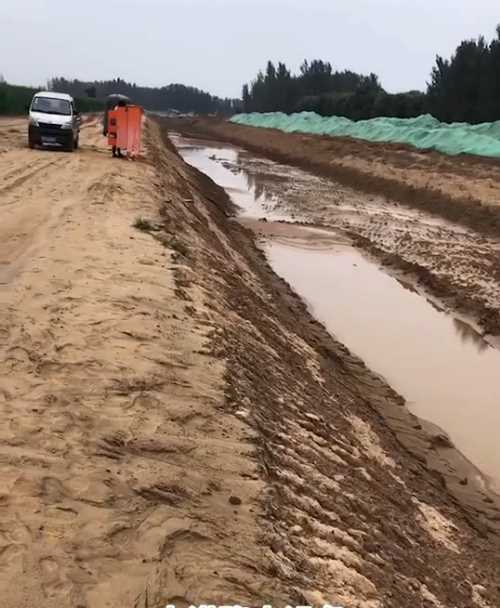 保定定州河道降水